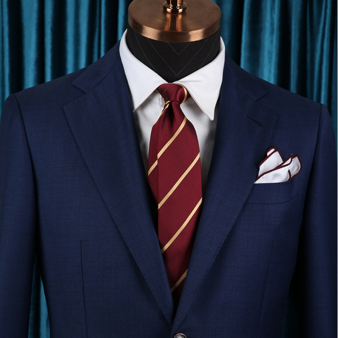 Classic Marinero Necktie! Timeless striped patter. All our neckties are guaranteed to elevate your style